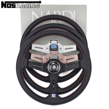 NS-R 350mm Suede Steering Wheel