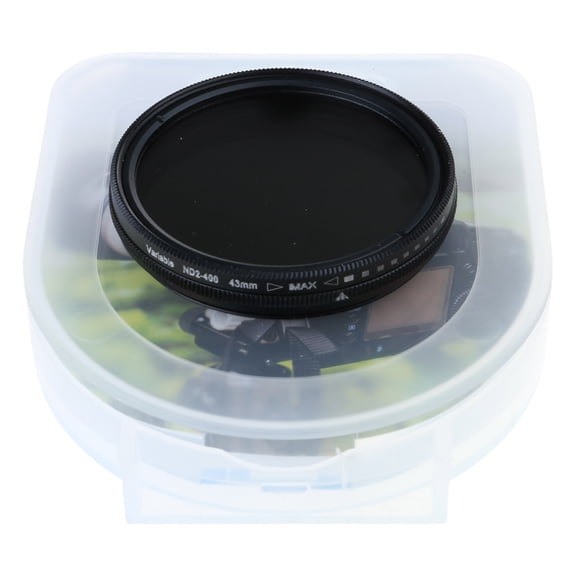 ND Filter 40/43/46/49/52/55/58/62/66/72/77/82mm ND Fader ND2-ND400 1-9 Stops Filter Adjustable Neutral Density Filter
