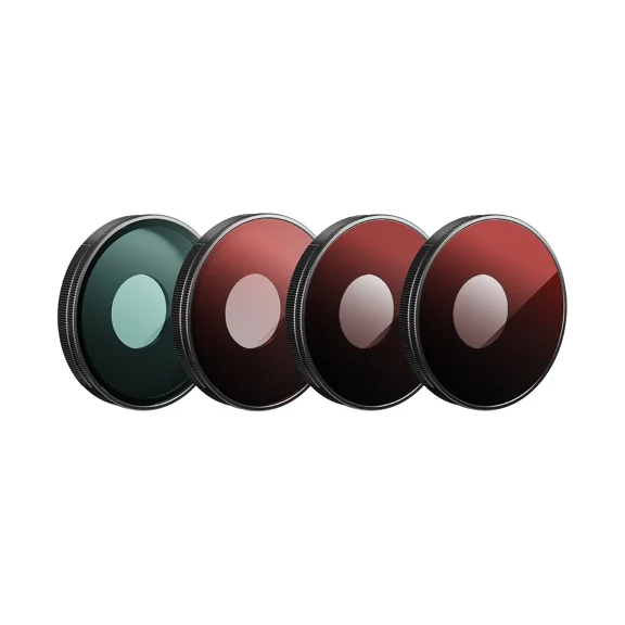 ND Filter Set for DJI Osmo Action 6, Waterproof ND8 ND16 ND32 ND64 CPL UV Camera Lens Filters, Multi-Coated Optical Glass with Aluminum Frame