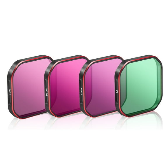 ND Filters Set for Insta360 Ace Pro 2  4-Pack ND8 ND16 ND32 PL Polarizer Filters with Aluminum Alloy Frame for ACE/ACE PRO Camera Lens Protection and Enhanced Photography