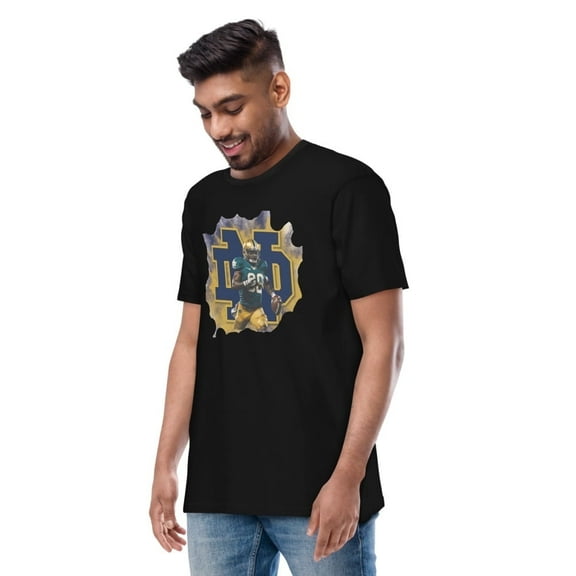 ND Men’s premium heavyweight tee (Black, M)
