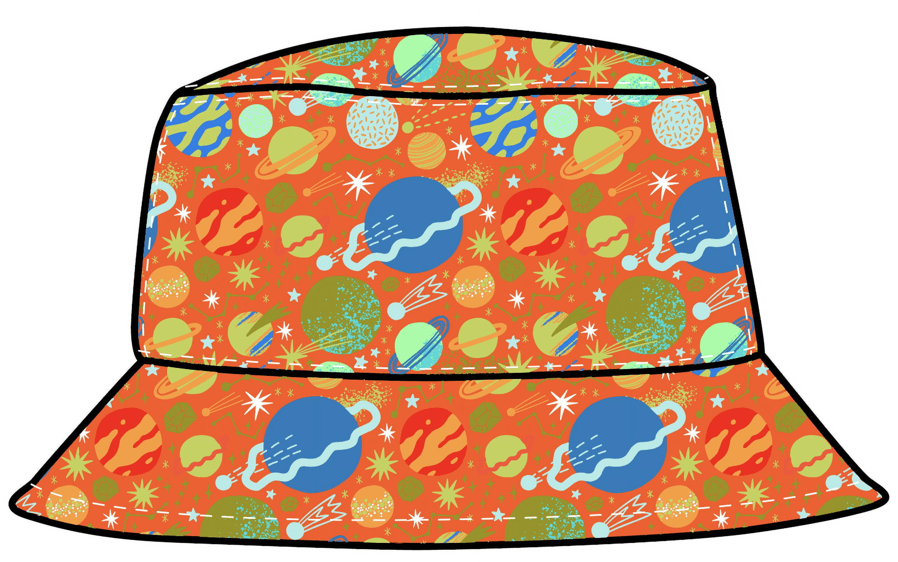 Dedoles Colourful Bucket Hat ND Toddler Bucket Hat Orange