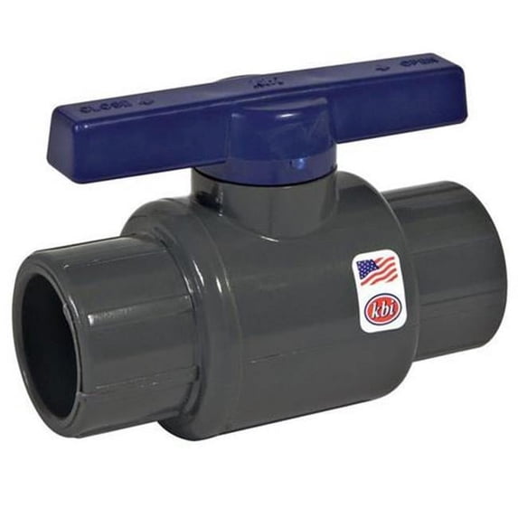 NDS 1 in. PVC Ball Valve, Schedule 80