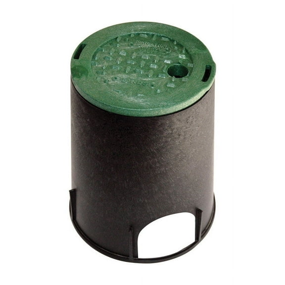 NDS Underground Sprinkler Irrigation Control Valve Box, 6-In. 107BC
