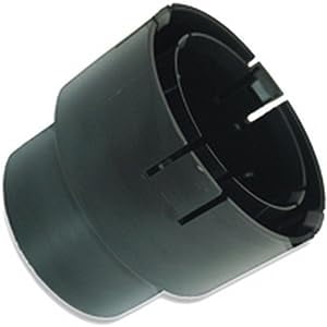 NDS Draintech 3 in. Spigot each Hub Plastic Adapter 1 pk