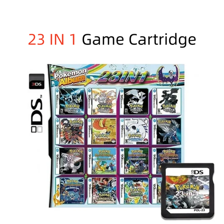 NDS 23in1 Game Cartridge for DS Lite,DSi XL