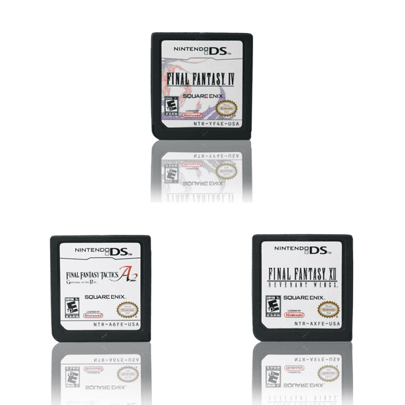 NDS (2DS / 3DS): Final Fantasy 3pcs set Game Card USA for NDS NDSI 3DS