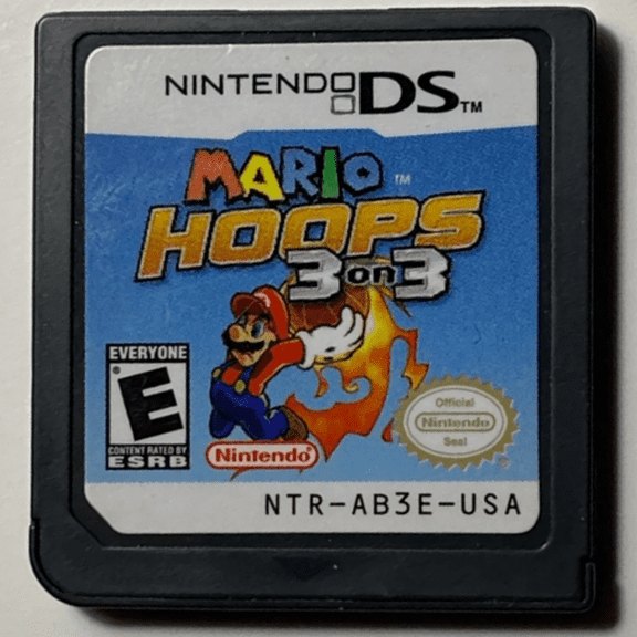 NDS (2DS / 3DS): Maro Hoops 3 on 3 Game Card USA for NDS NDSI 3DS