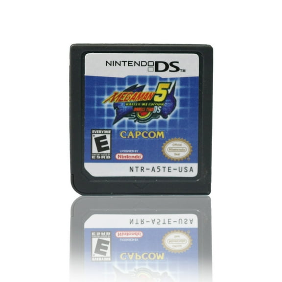 NDS (2DS / 3DS): Mega Man Battle Network 5: Double Team DS Game Card USA for NDS NDSI 3DS