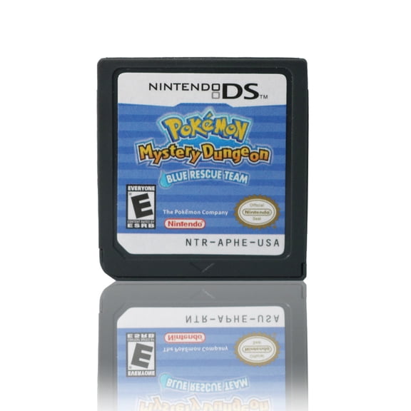 NDS (2DS / 3DS): Pokomen Mystery Dungeon: Blue Rescue Team Game Card USA for NDS NDSI 3DS