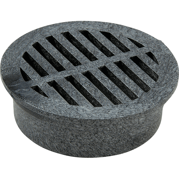 NDS 3 In. Round Grate - Pack of 2  Residential Use, Standard Application