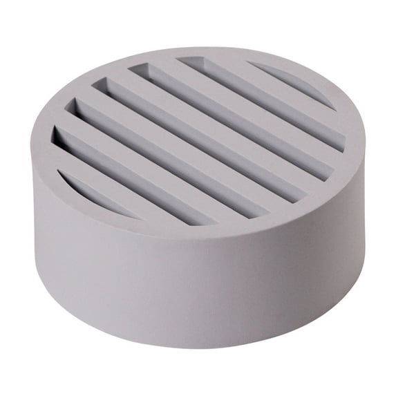 NDS 911 Styrene Drain Grate 4-Inch White