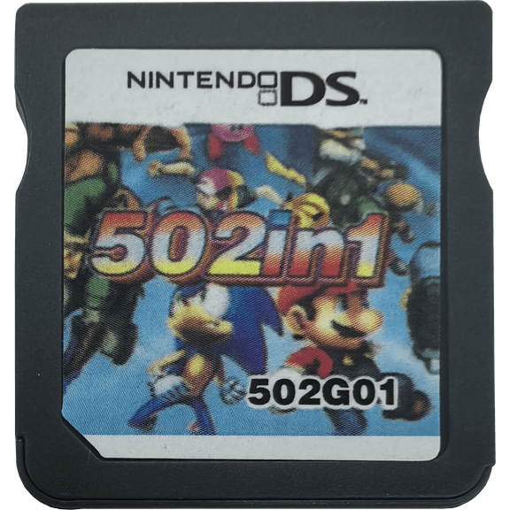 NDS, 502-in-1 super combination game card, retro game collection, American version