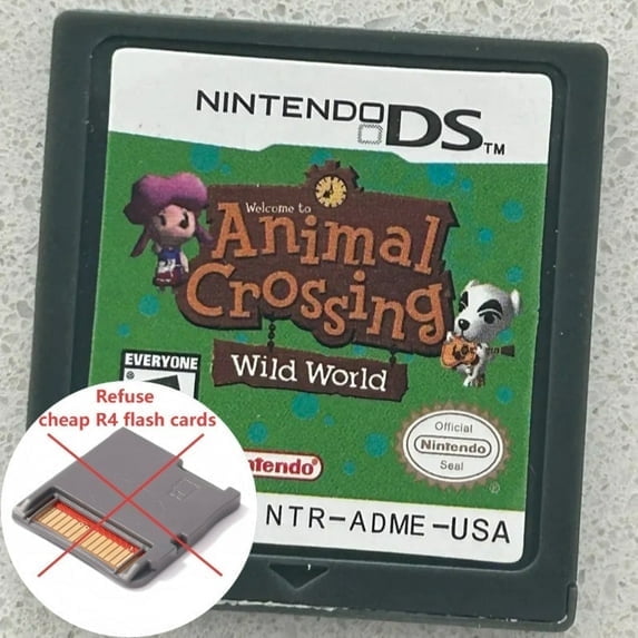 NDS Animal Crossing Wild World DS Game Card(NTSC US Version)