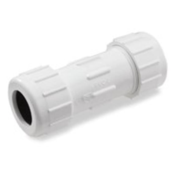 NDS CPC-0500 PVC Compress Coupling 0.50 x 4 IN