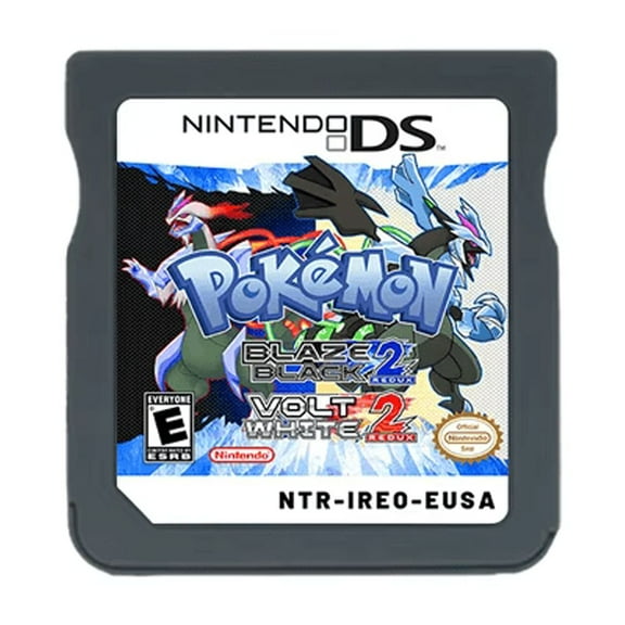 NDS Game Blaze Black 2 Redux & Volt White 2 Redux DS Games Cartridge Card for NDS NDSI 3DS Console NTSC US Version