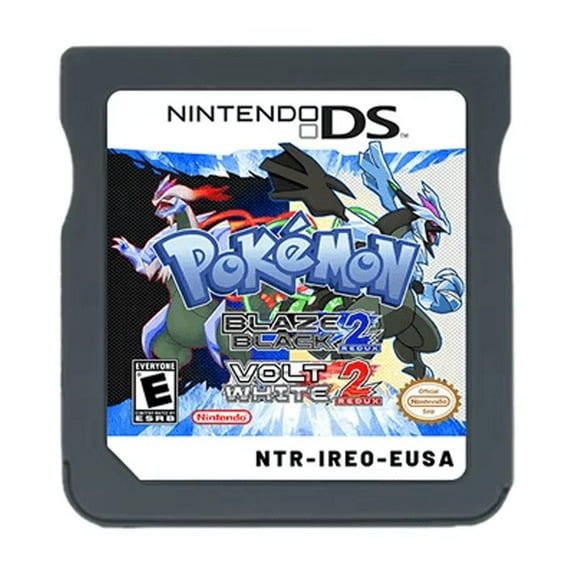NDS Game Blaze Black 2 Redux & Volt White 2 Redux DS Games Cartridge Card for NDS NDSI 3DS Console NTSC US Version
