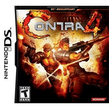 NDS Game Cartridge Contra 4 - (US Version) DS Game