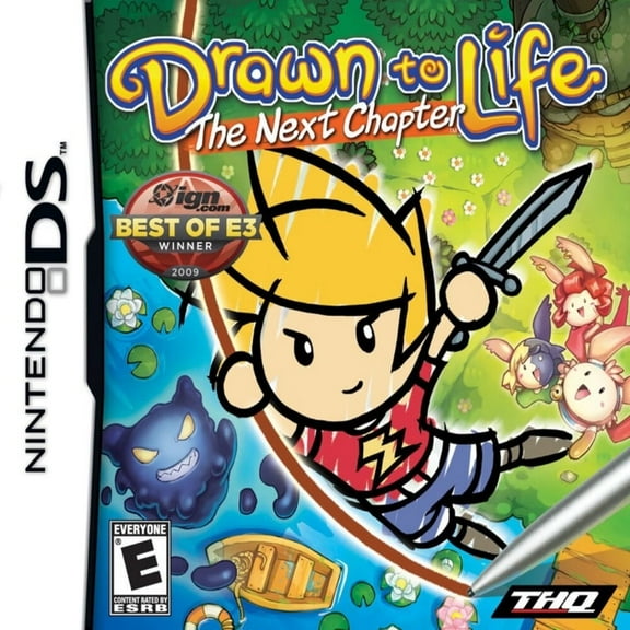 NDS Game Cartridge Drawn to Life: The Next Chapter - NDS Game(US Version)