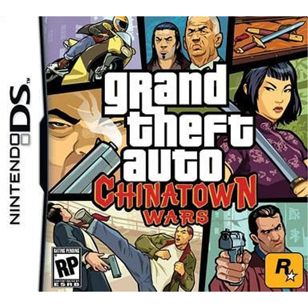NDS Game Cartridge Grand Theft Auto: Chinatown Wars - (US Version) DS Game