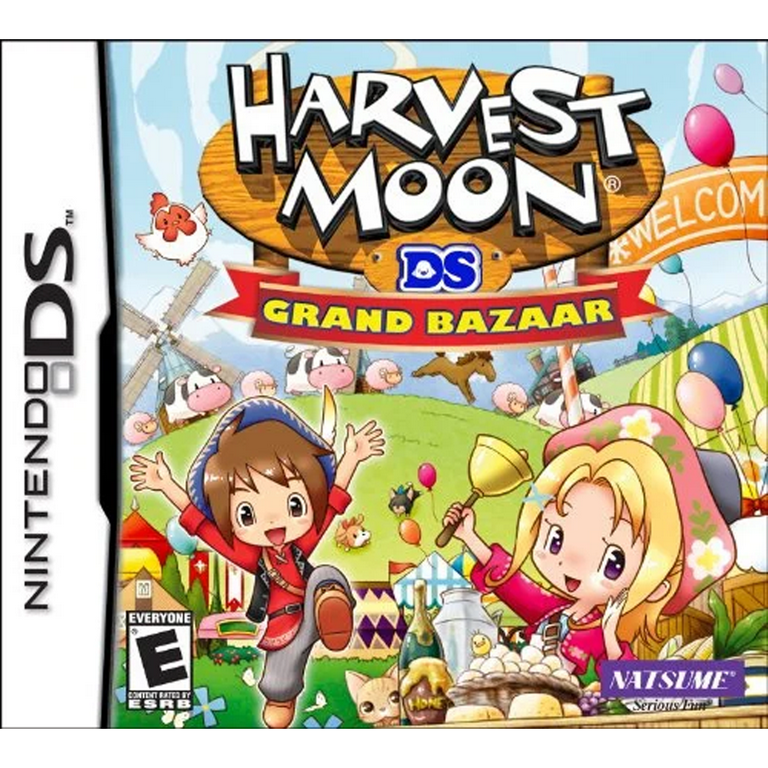 ニンテンドー3DS/2DS Rewrite Harvest festa! NDS Game Cartridge Harvest Moon DS: Grand Bazaar - (US Version) DS
