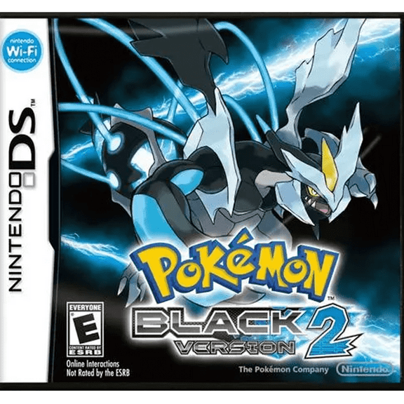 NDS Game Cartridge Pokemon Black 2 - (US Version) DS Game