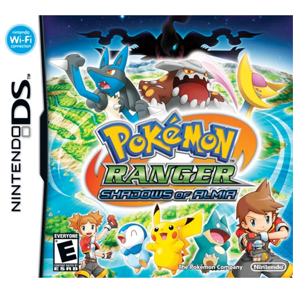 NDS Game Cartridge Pokemon Ranger: Shadows of Almia - (US Version) DS Game