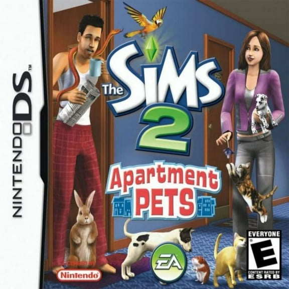 NDS Game Cartridge The Sims 2: Apartment Pets - NDS Game(US Version)
