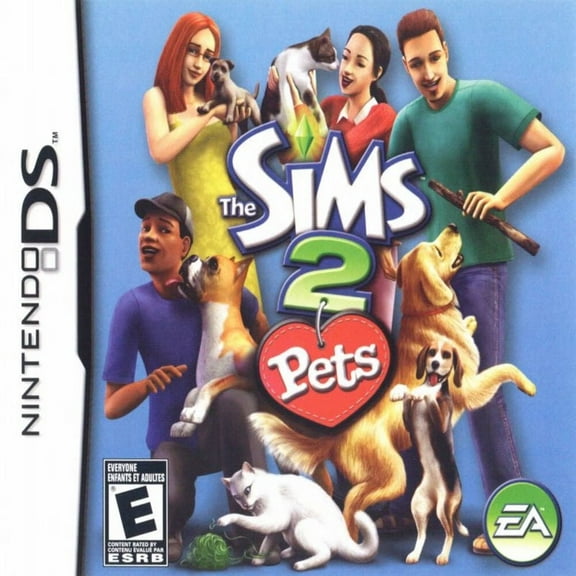 NDS Game Cartridge The Sims 2：Pets - NDS Game(US Version)