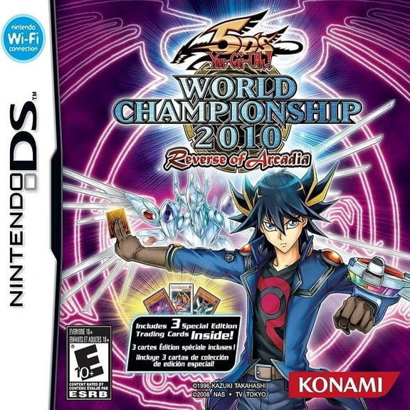 NDS Game Yu-Gi-Oh! 5D's - World Championship 2010 - Reverse of Arcadia DS Game Cartridge (US Version)