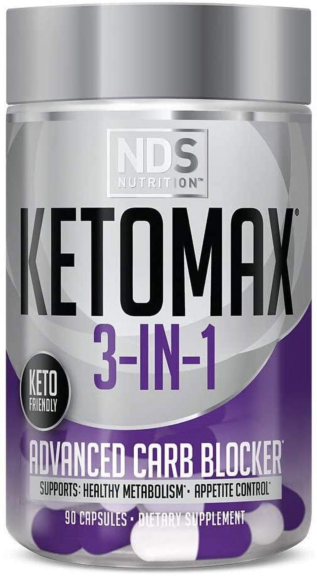 NDS Nutrition KetoMax Advanced 3in1 Keto Pills for Fat Loss