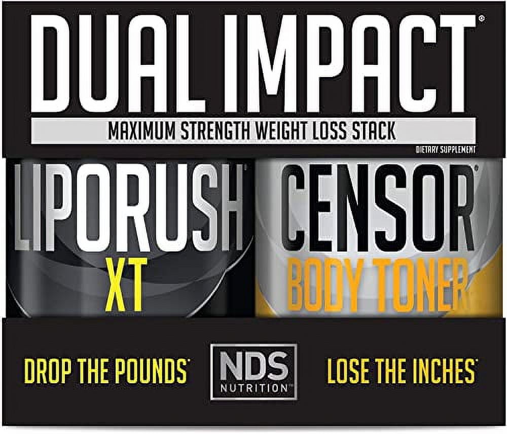 NDS Nutrition Maximum Strength Dual Impact Stack Complete 2in1 Fat Loss Stack Enhanced with
