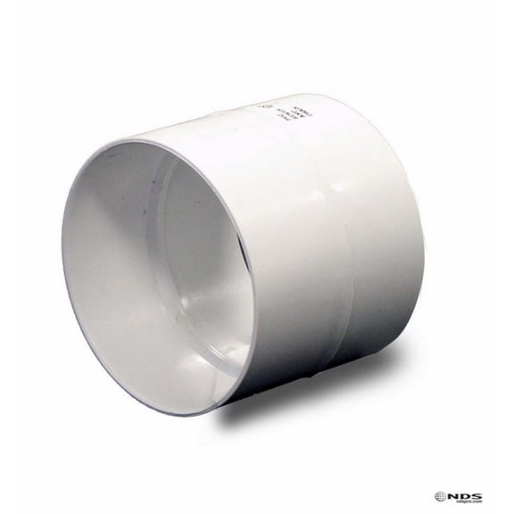 NDS 3P05 Sewer Drain Coupling, PVC, 3-Inch