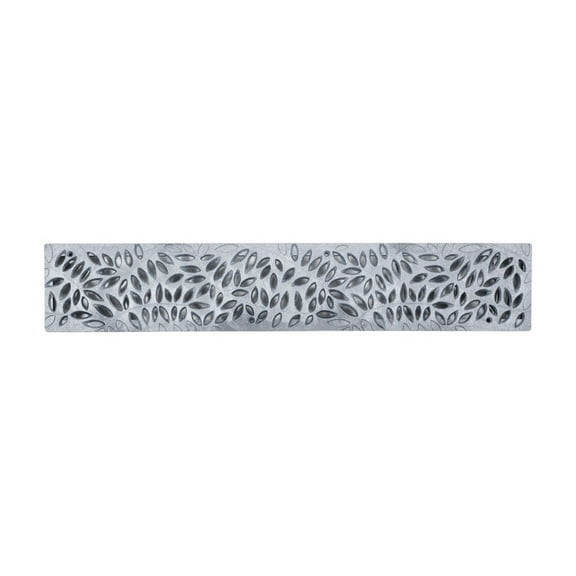 NDS Spee-D 24 in. Gray Rectangle Polyolefin Channel Grate