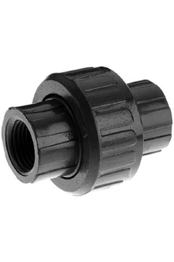 NDS U-1000-T 1-Inch Threaded PVC Schedule 80 Union, Gray