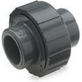 NDS U1250S PVC Pipe Fitting, 11/4Inch Slip Union, Schedule 80, EPDM