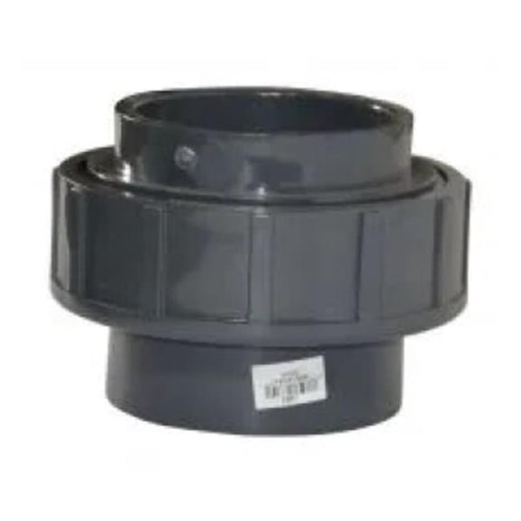 NDS U-4000-S 4 in. PVC VC Schedule 80 Union Slip, Gray