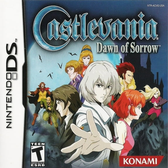 NDS game Castlevania Dawn of Sorrow color box