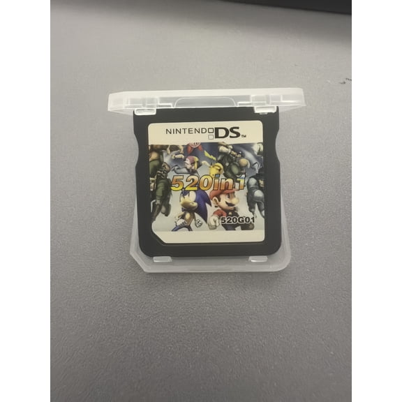 NDS, retro game collection, 520-in-1 super combination game card, American version