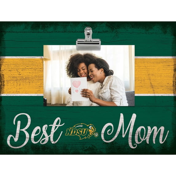NDSU Bison 10.5'' x 8'' Best Mom Clip Frame