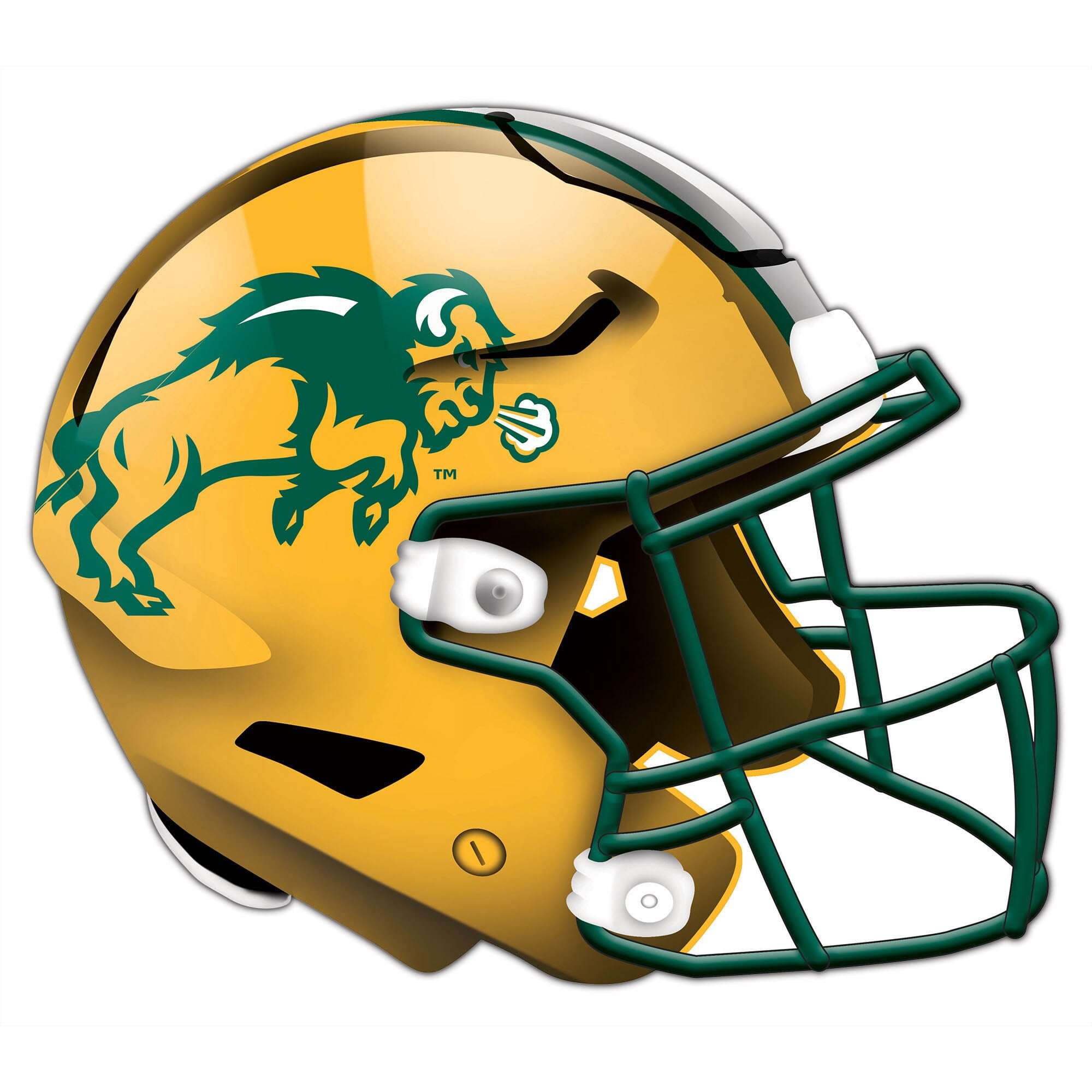 NDSU Bison 24'' Authentic Helmet Cutout