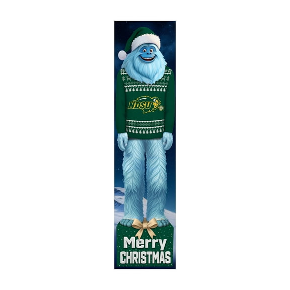 NDSU Bison 48" Yeti Christmas Leaner