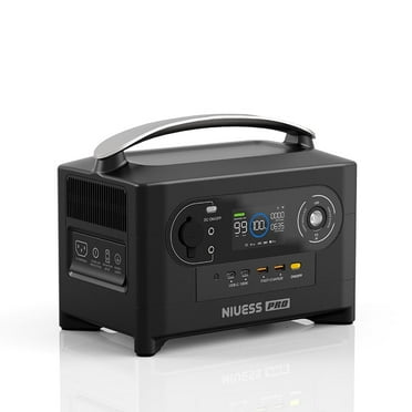 NE-700PRO 700W/720WH Portable Power Station 200000mA NCM Battery w/ 2 700W AC Outlets Recharge from 0-80% in 60 Min，Camping Power Bank