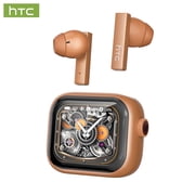 NE40 Wireless Bluetooth 6.0 In-Ear Earbuds, AI Translator, Noise-Cancelling Headphones, 130+ Languages, 48H Play Time, Orange