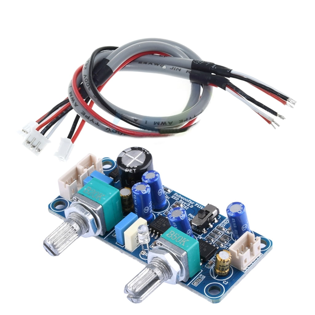 NE5532 Low Pass Filter Board Single Supply 9V 32V Filter Module Tone ...
