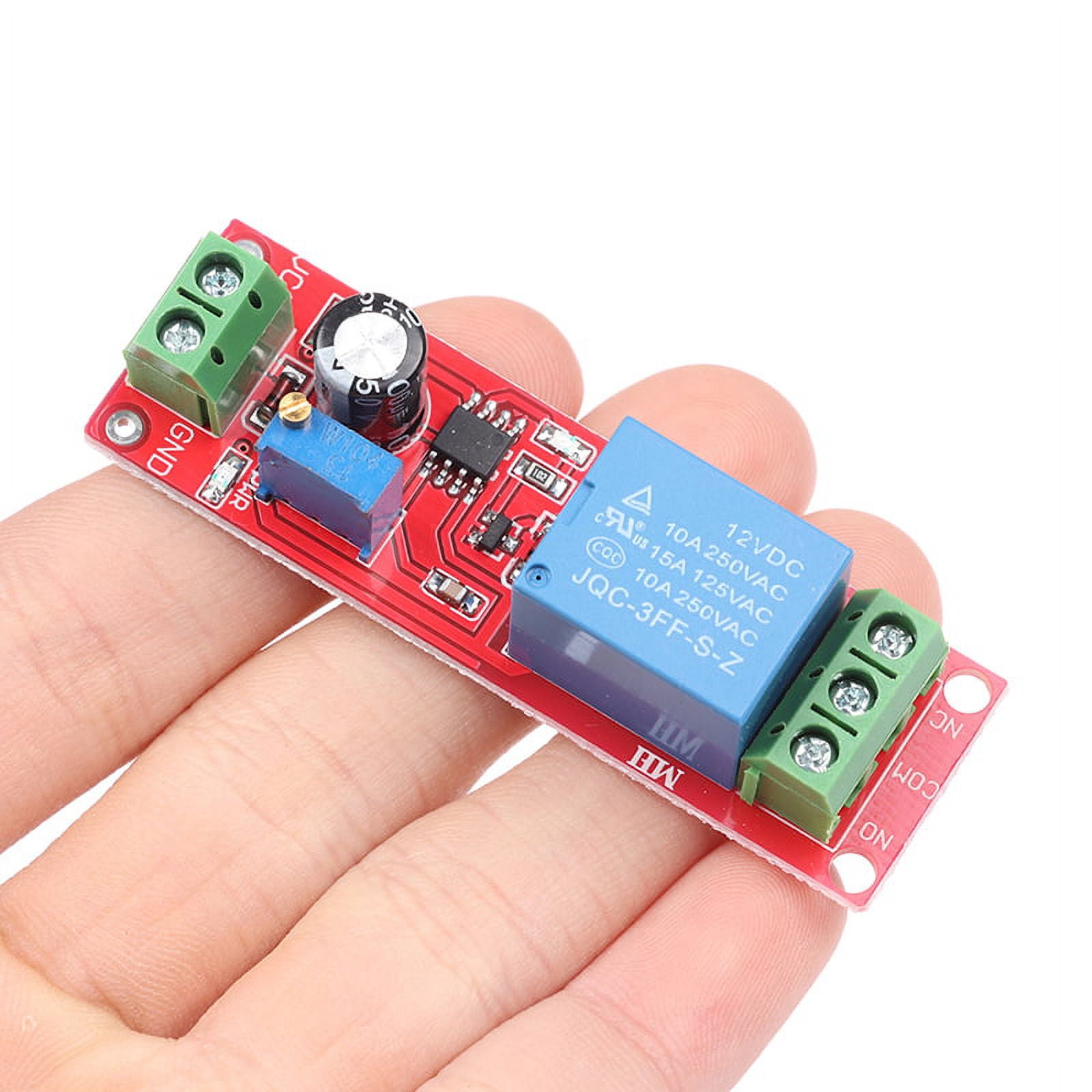 NE555 DC 12V Delay Relay Shield Timer Switch Adjustable Module ...