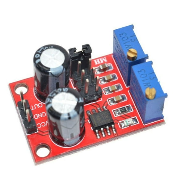 NE555 Pulse Frequency Square Wave Rectangular Wave Signal Generator ...