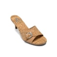thumbnail image 1 of Aerosoles Women's Nea Kitten Heel Buckle Sandal Mules, 1 of 6