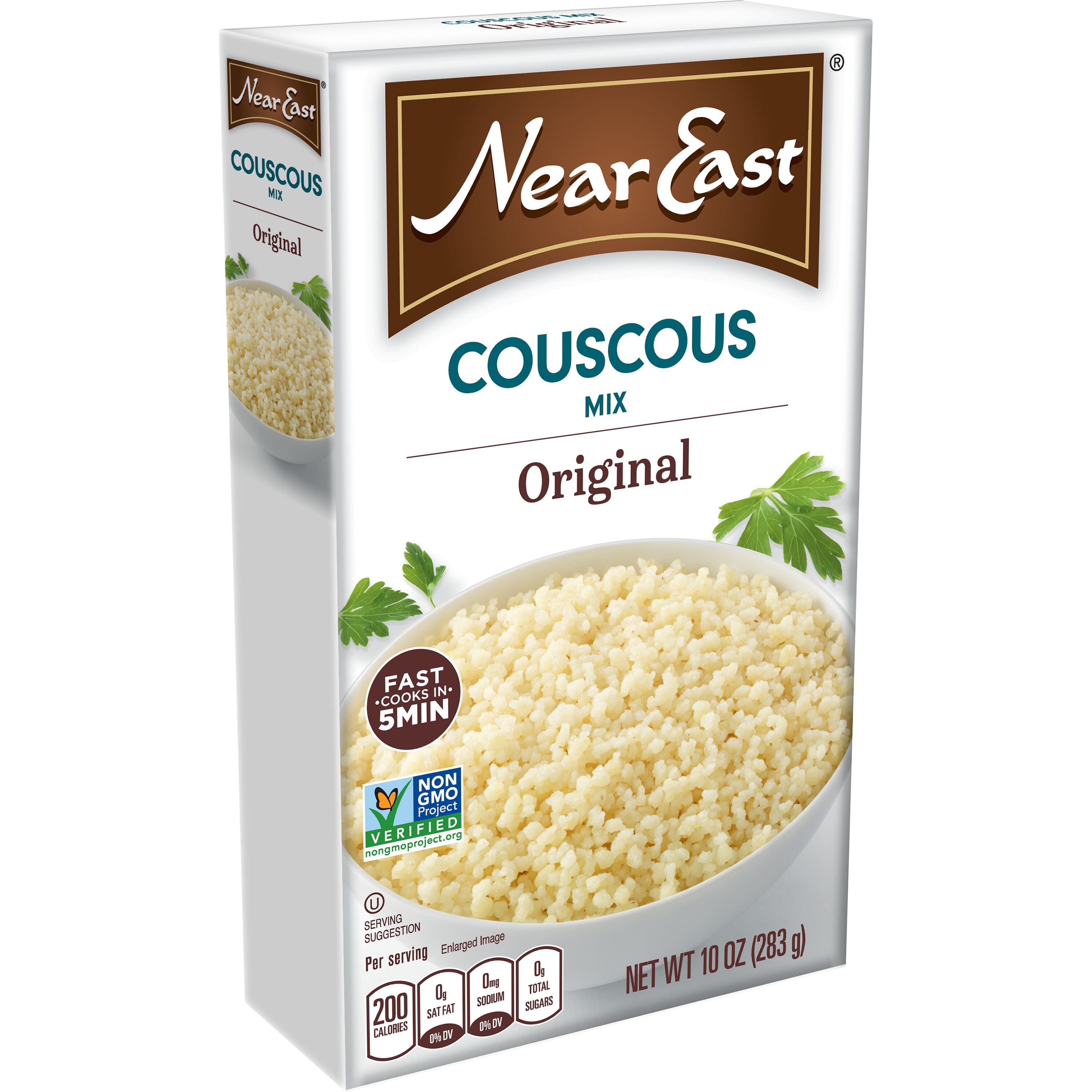 Near East Couscous Mix Original Plain 10 Ounce Paper Box