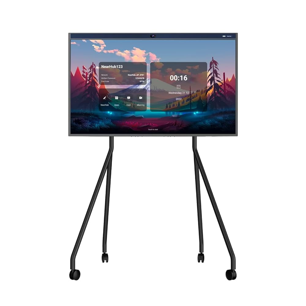 NEARHUB S55 Interactive Whiteboard, 4K UHD 55" Touchscreen, AllInOne